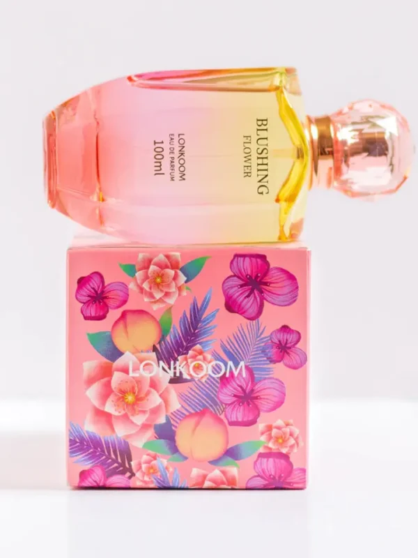 Blushing Flower – Eau de Parfum Feminino 100ml – Lonkoom - Imagem 2